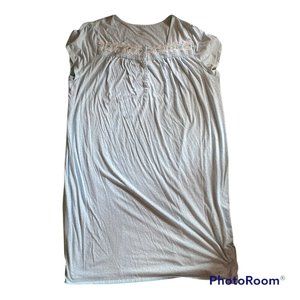 Croft & Barrow Nightgown, Blue, 4X